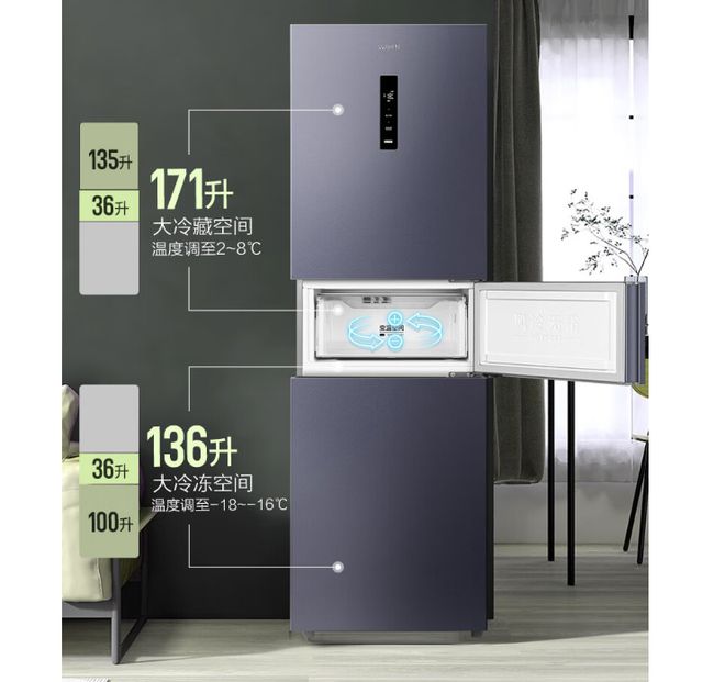 箱运转音屡创新低双11三款静音冰箱推荐凯发平台35dB 34dB 33国产冰(图6)