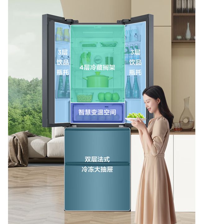 箱运转音屡创新低双11三款静音冰箱推荐凯发平台35dB 34dB 33国产冰(图7)